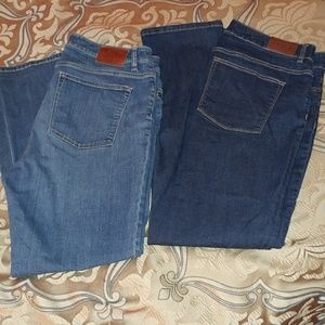 2 pairs of Ralph Lauren Jeans size 16